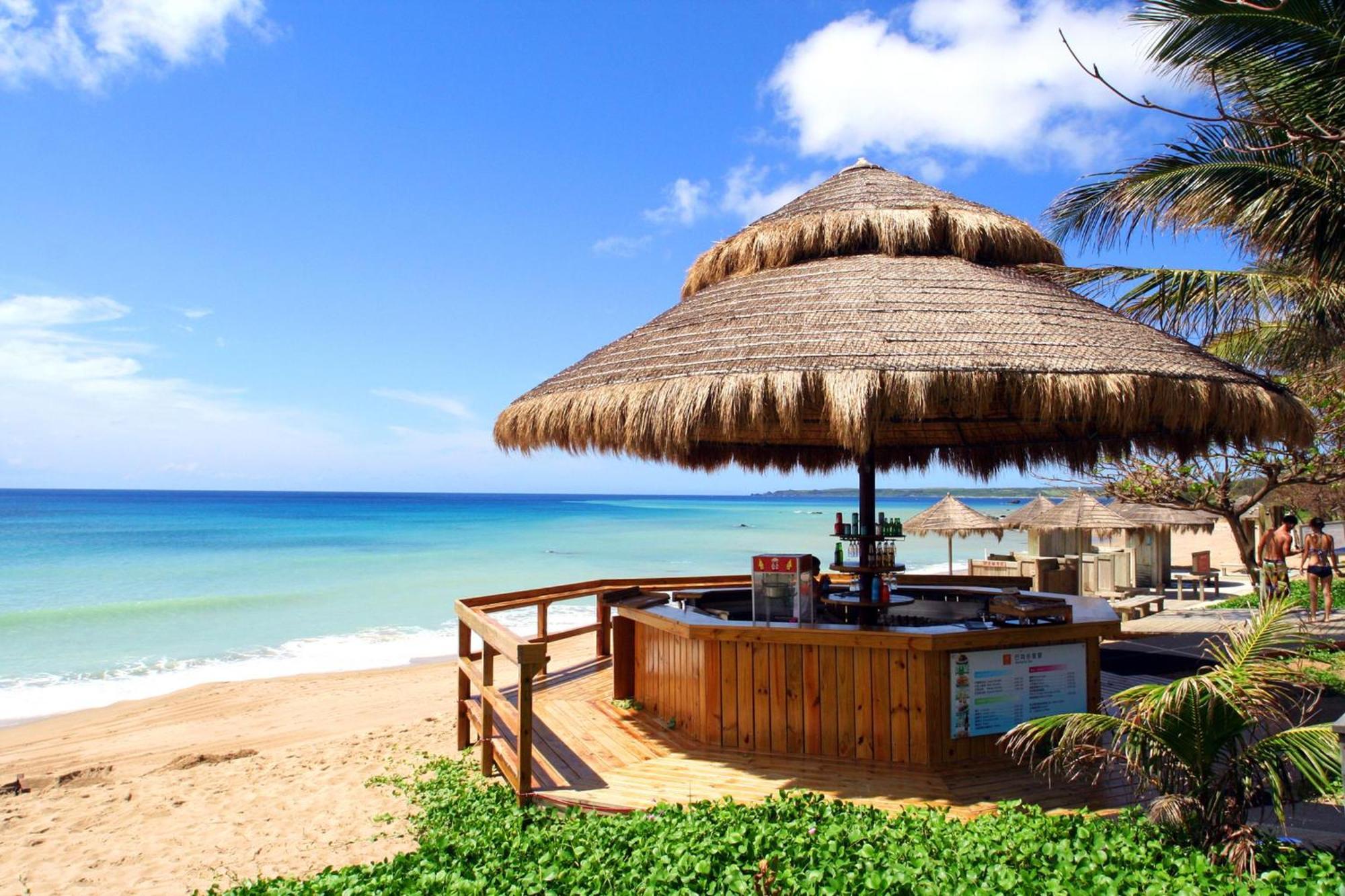 Chateau Beach Resort Kenting Exterior foto Beach bar in Cabo Polonio